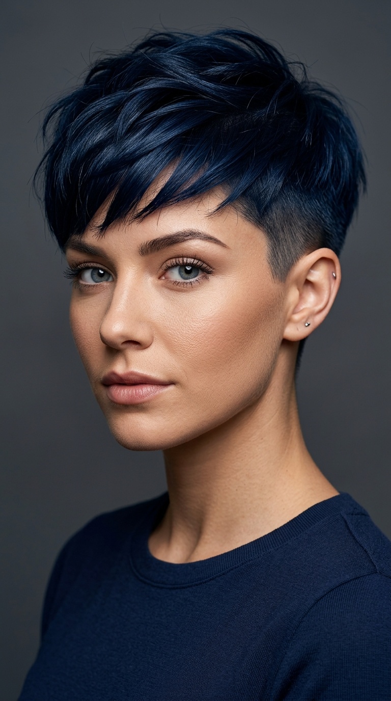 Midnight Blue Undercut