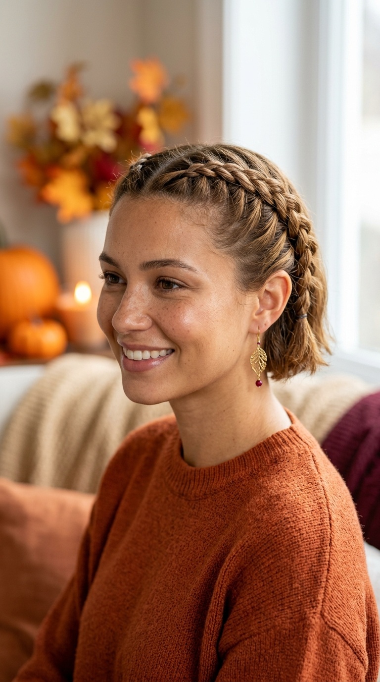 Mini Dutch Braids