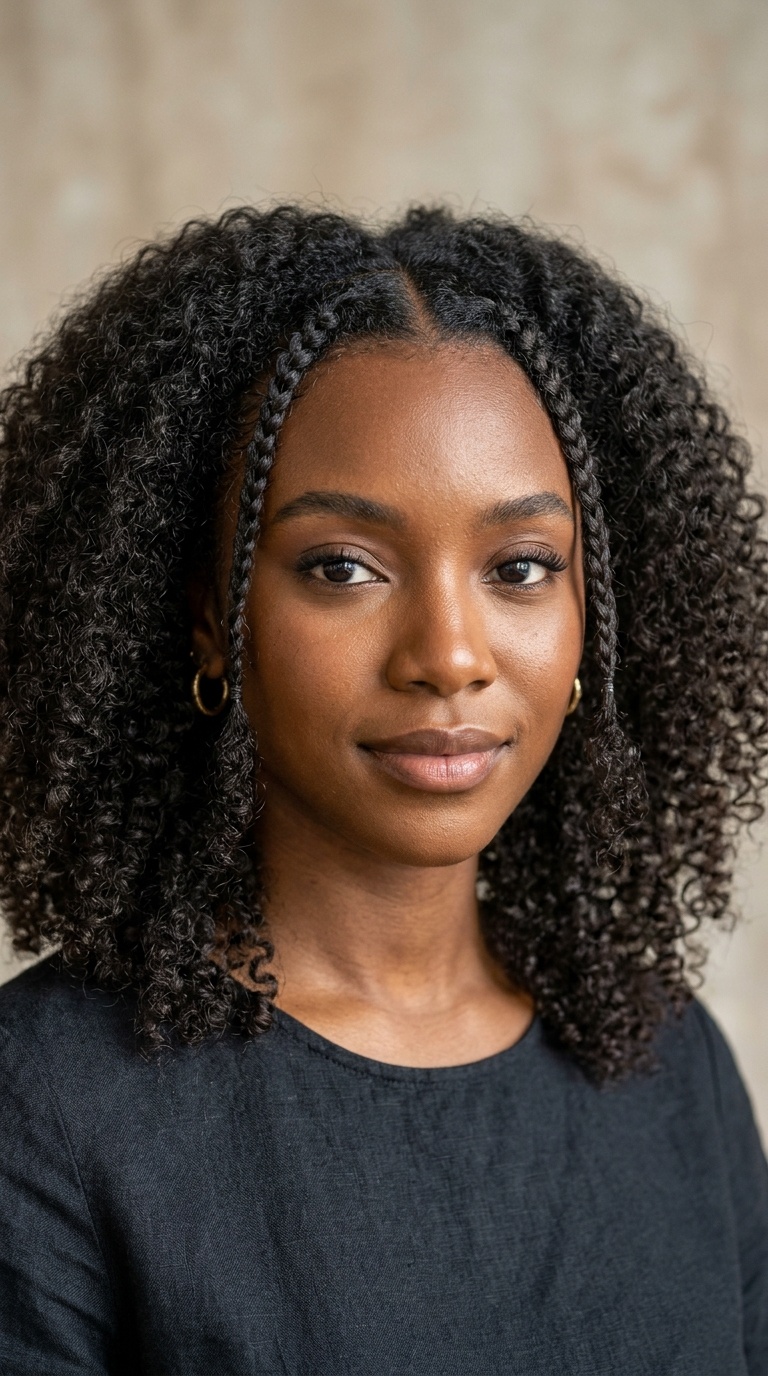 Mini Face-Framing Braids