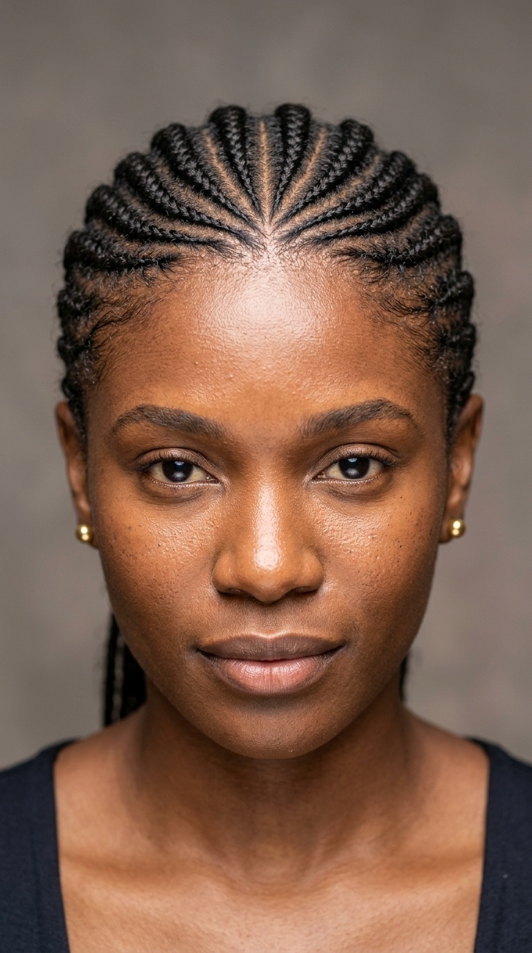Mini Feed-in Cornrows
