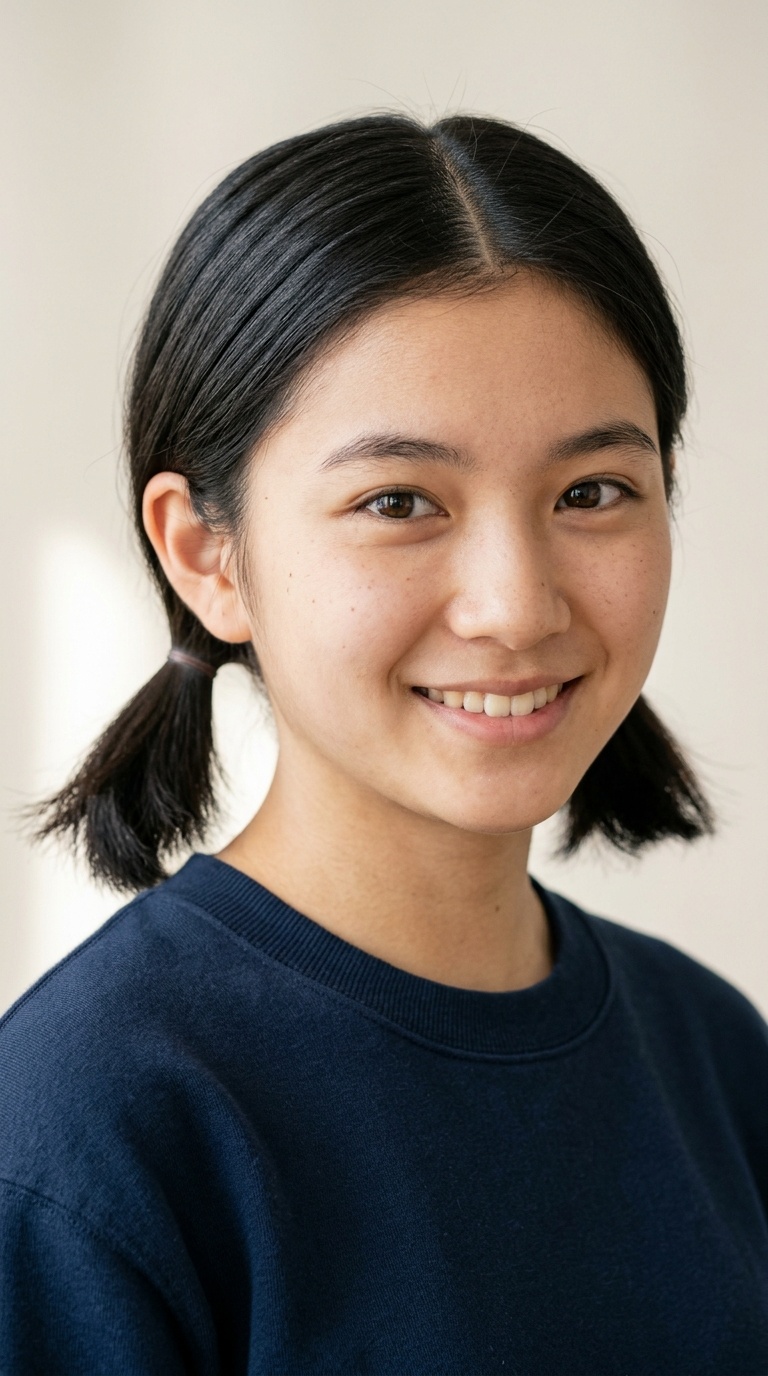 Mini Low Pigtails