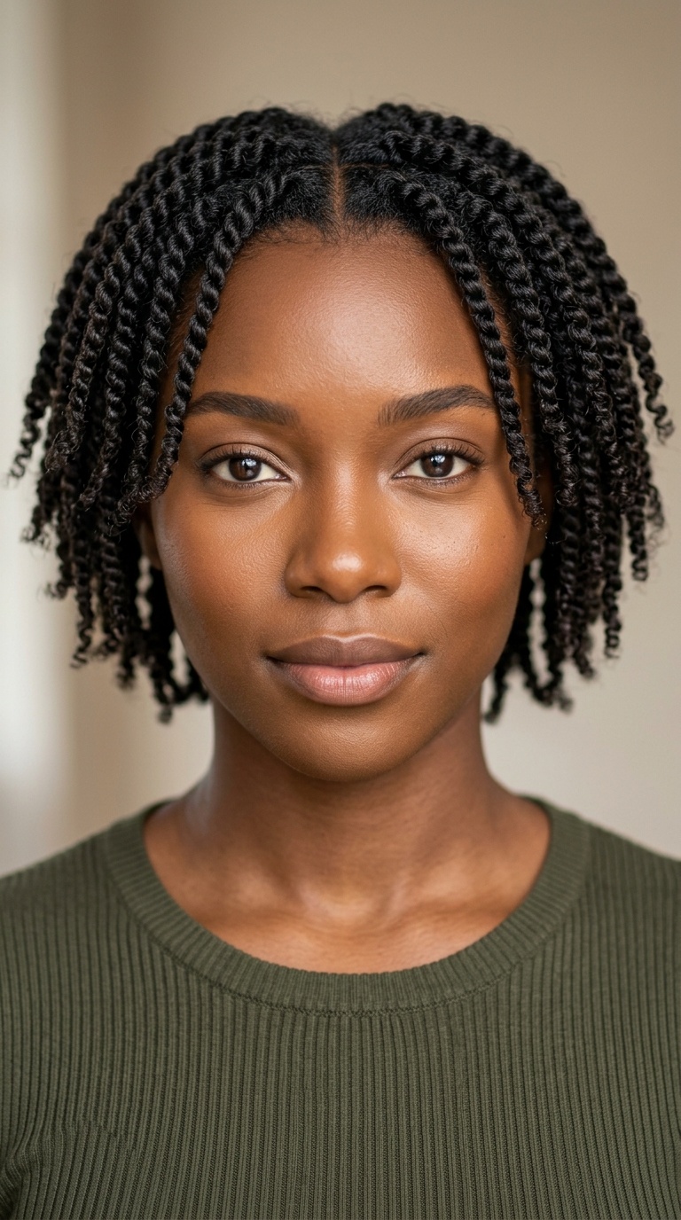 Mini Two-Strand Twists