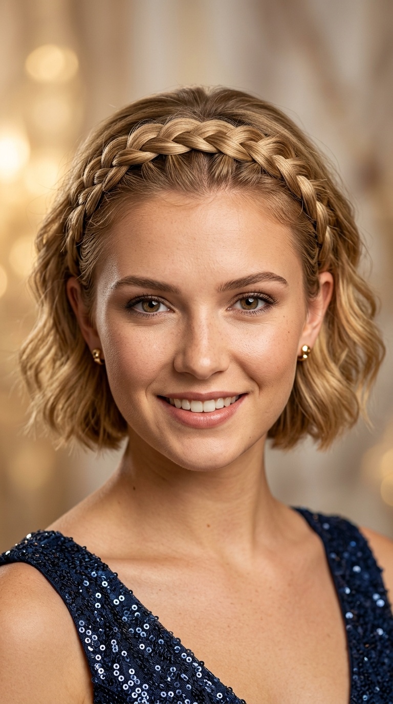 Miniature Crown Braid