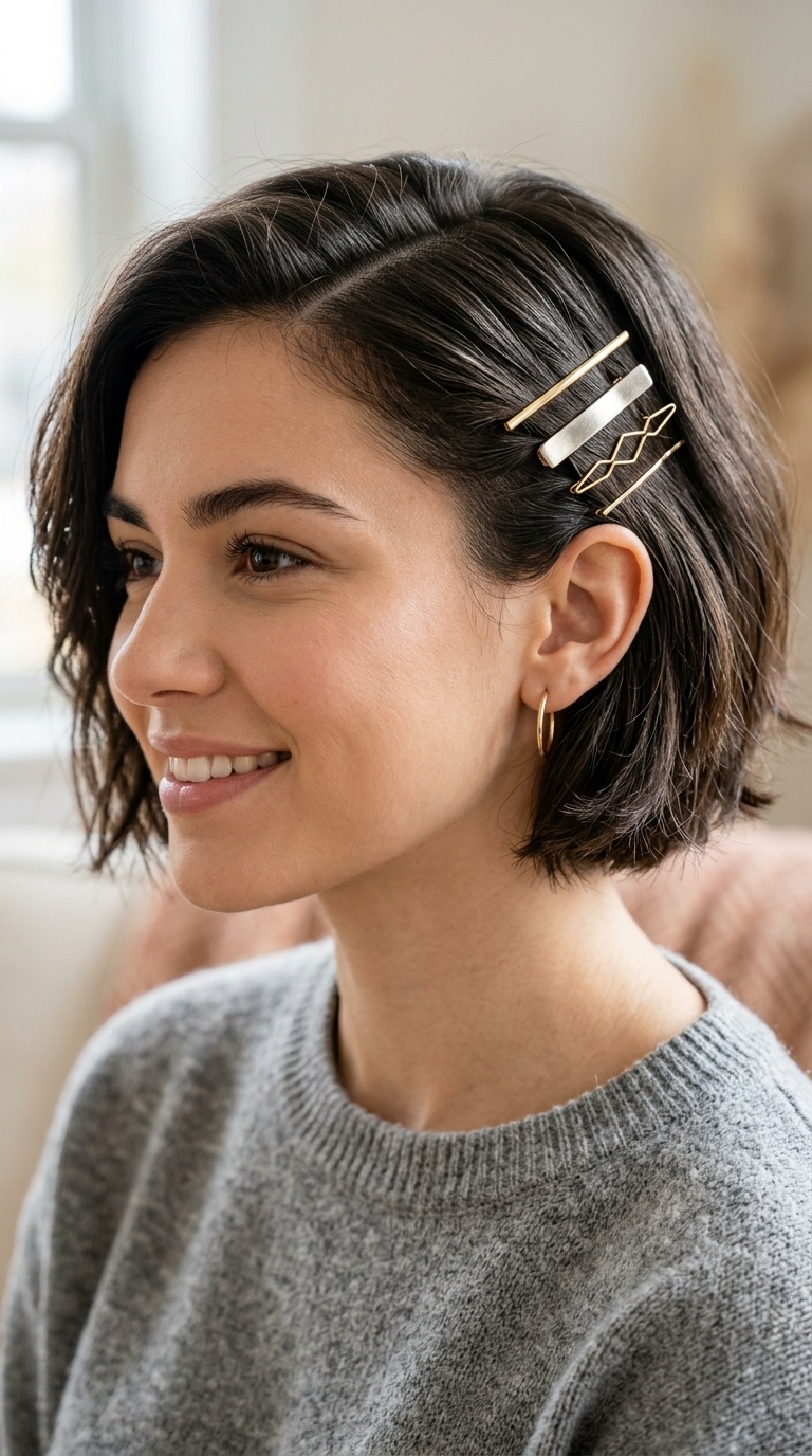 Minimalist Barrette Stack