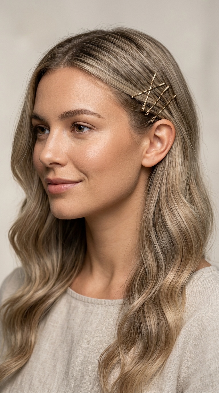 Minimalist Criss-Cross Pins