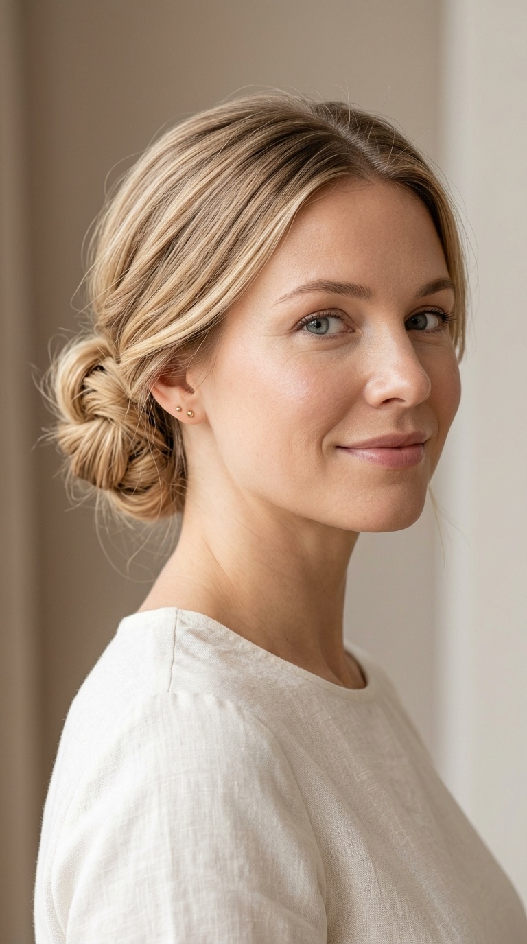 Minimalist Folded Bun
