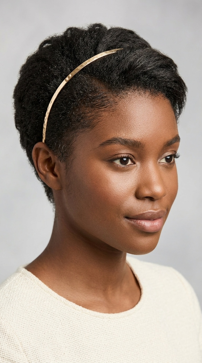 Minimalist Gold Headband