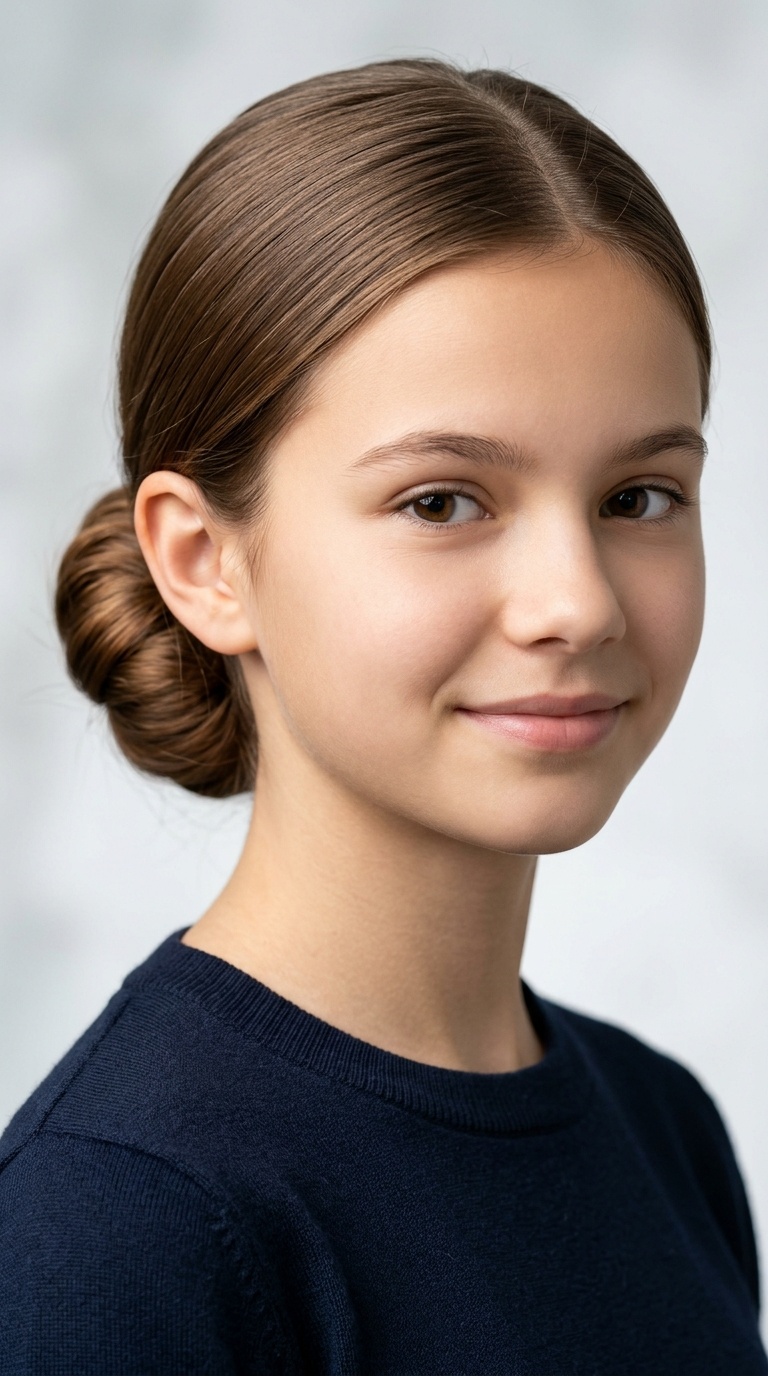 Minimalist Low Bun