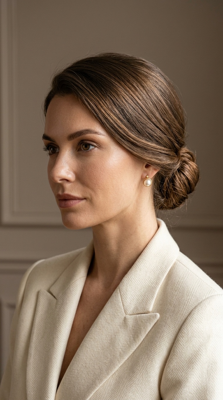 Minimalist Low Bun (for Lobs)