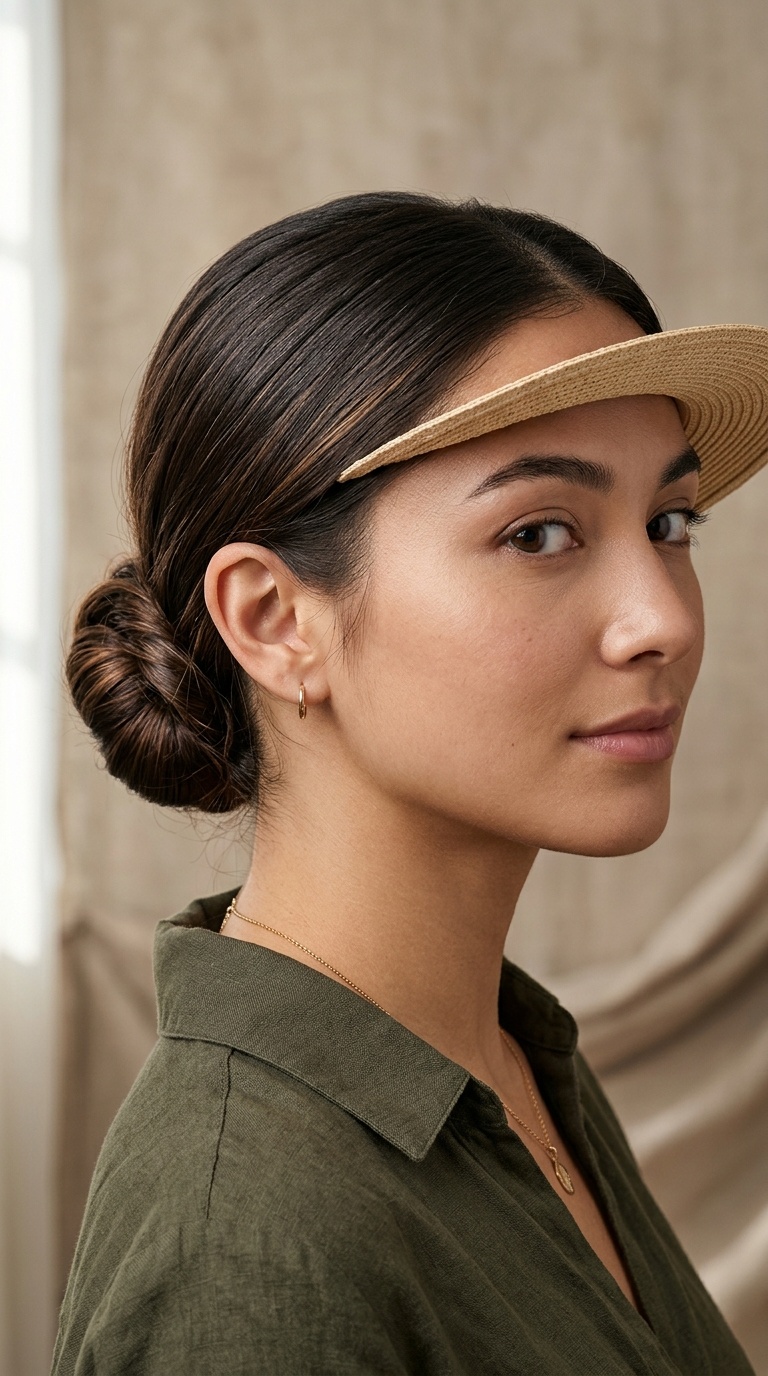 Minimalist Low Chignon