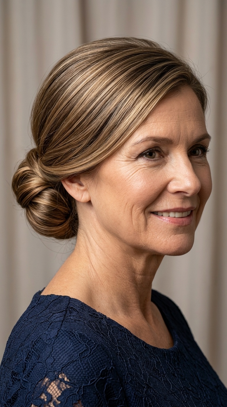 Minimalist Low Knot with Sleek Finish