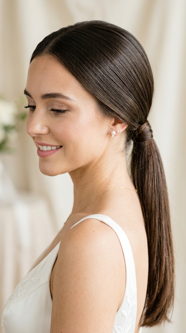 Minimalist Low Ponytail