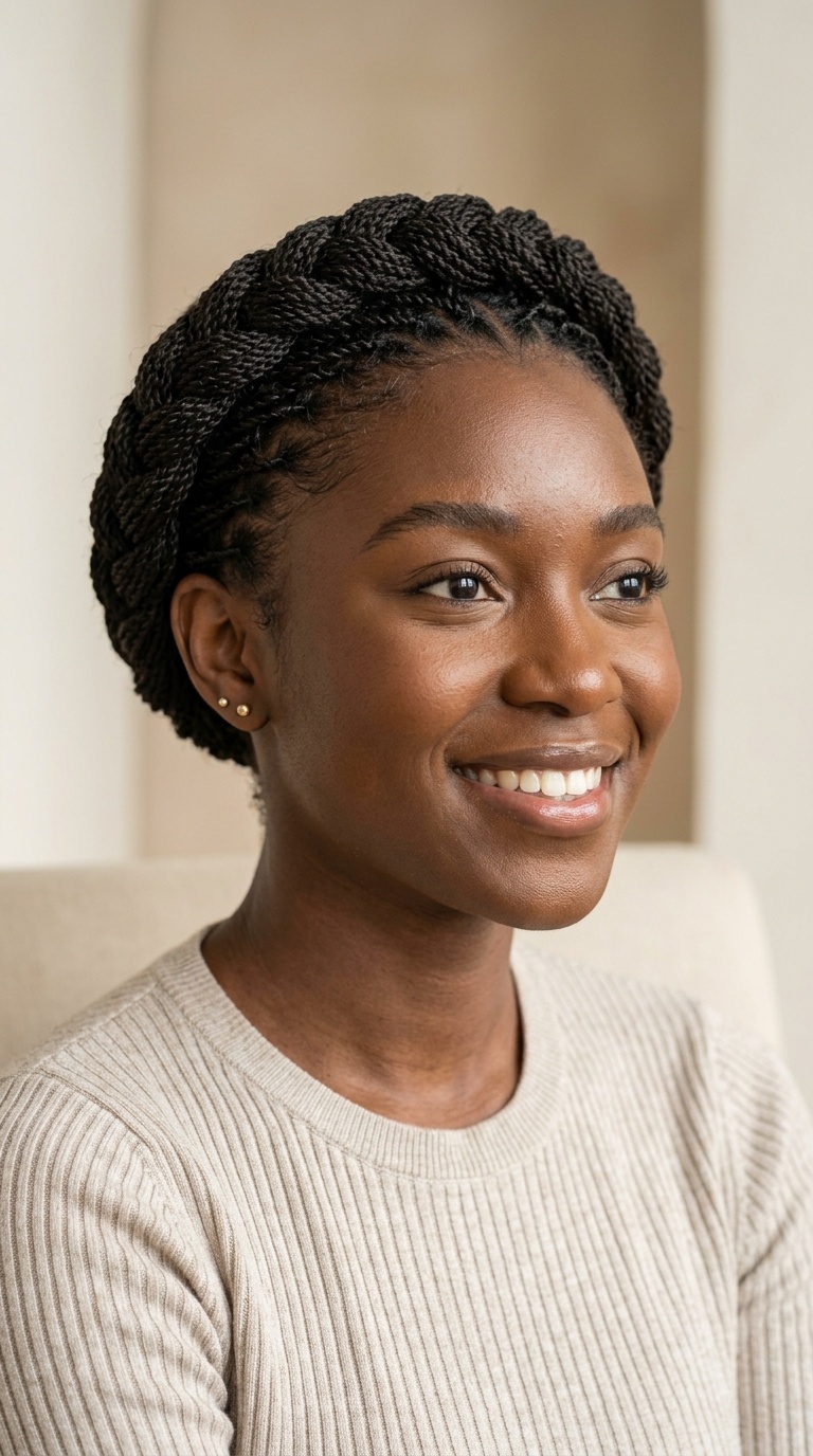 Minimalist Micro-Twist Crown