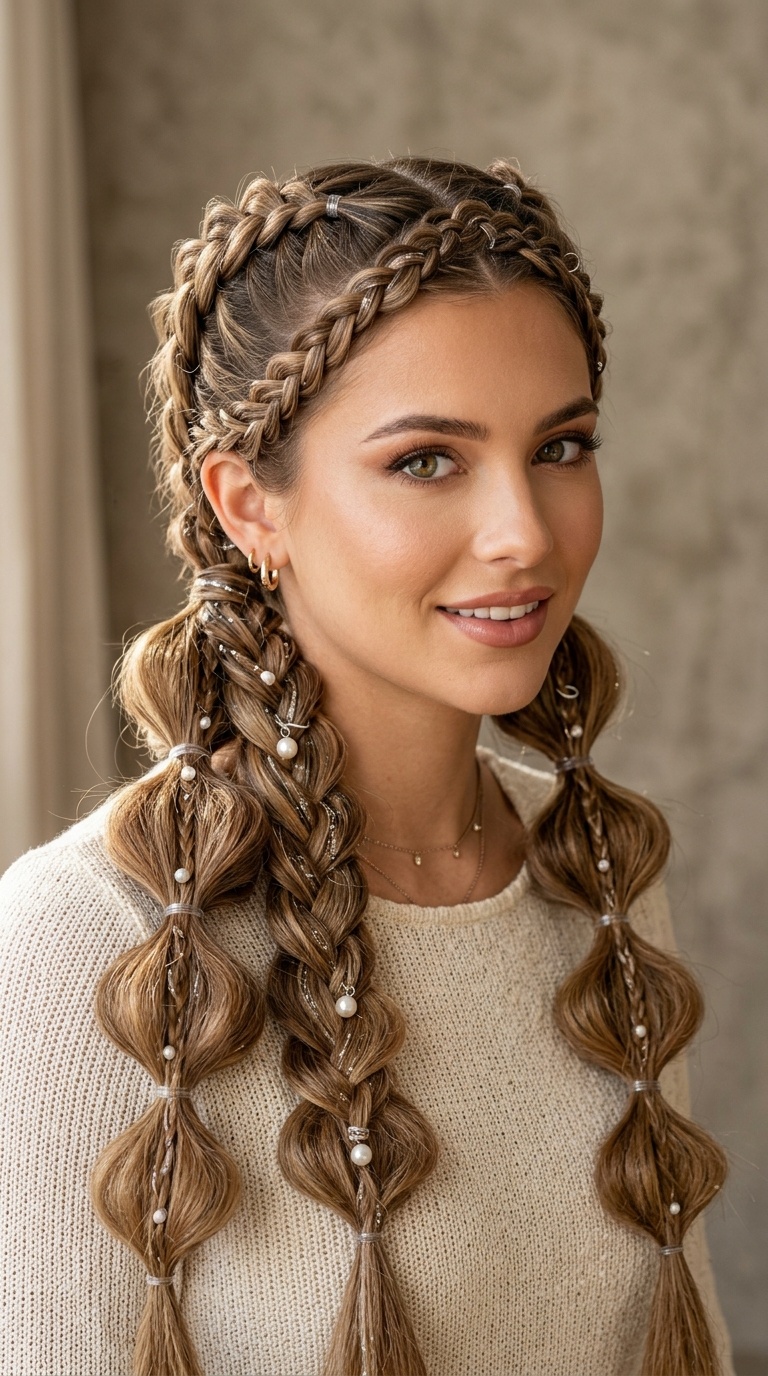 Mixed Infinity and Bubble Braid