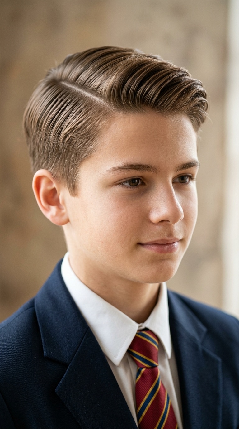Modern Comb Over Side Part
