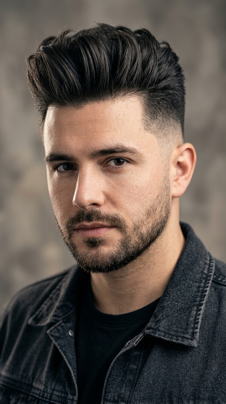 Modern Disconnected Quiff