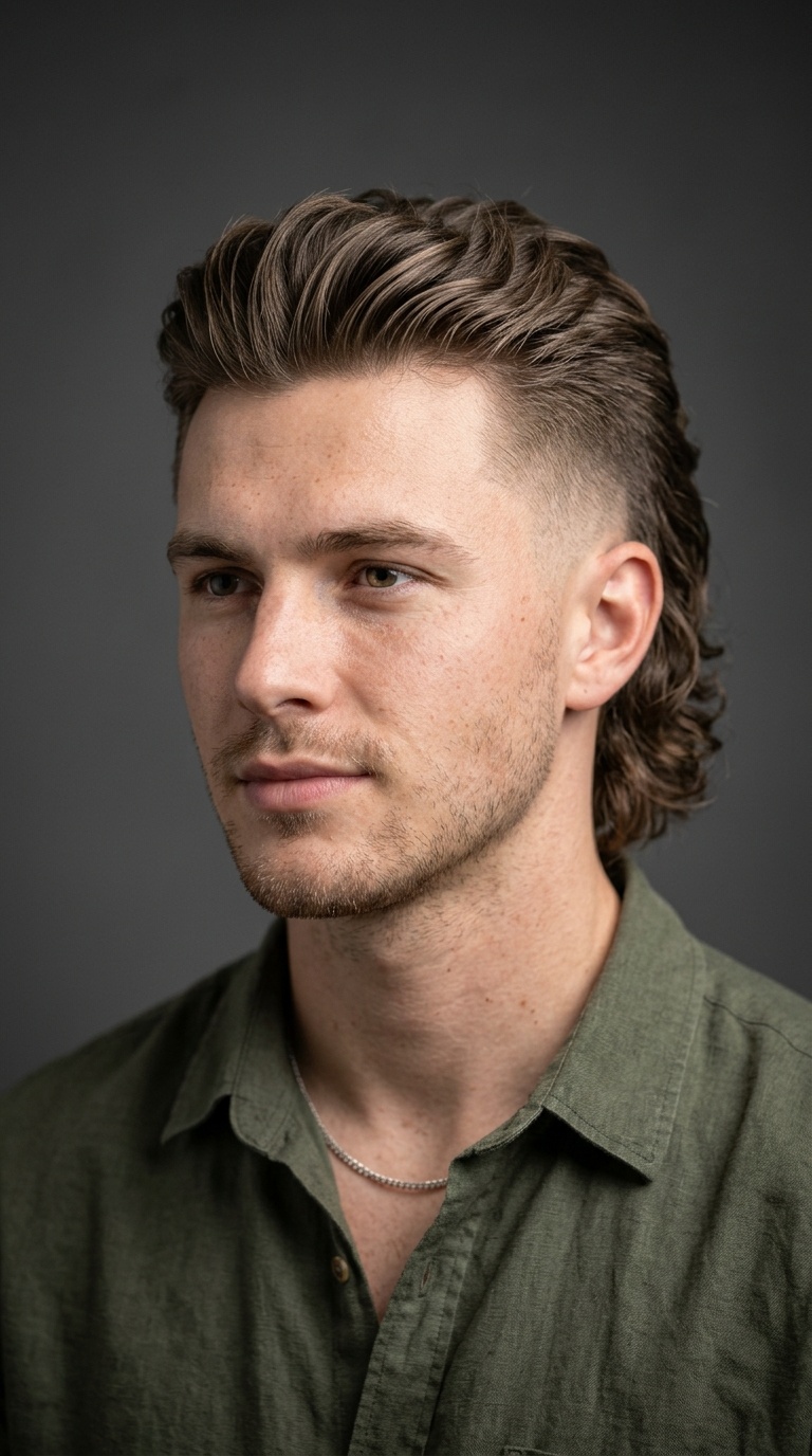 Modern Mullet Fade
