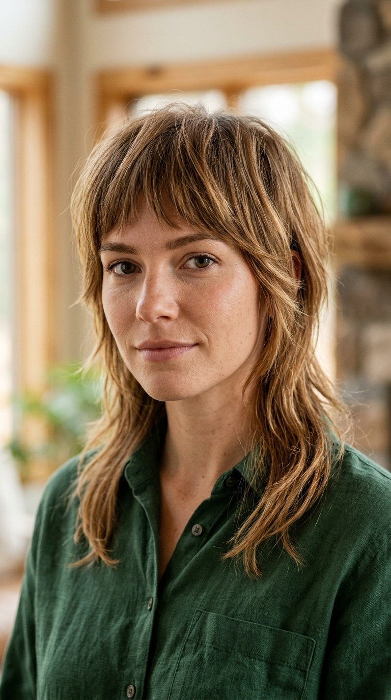 Modern Mullet with Soft Layers