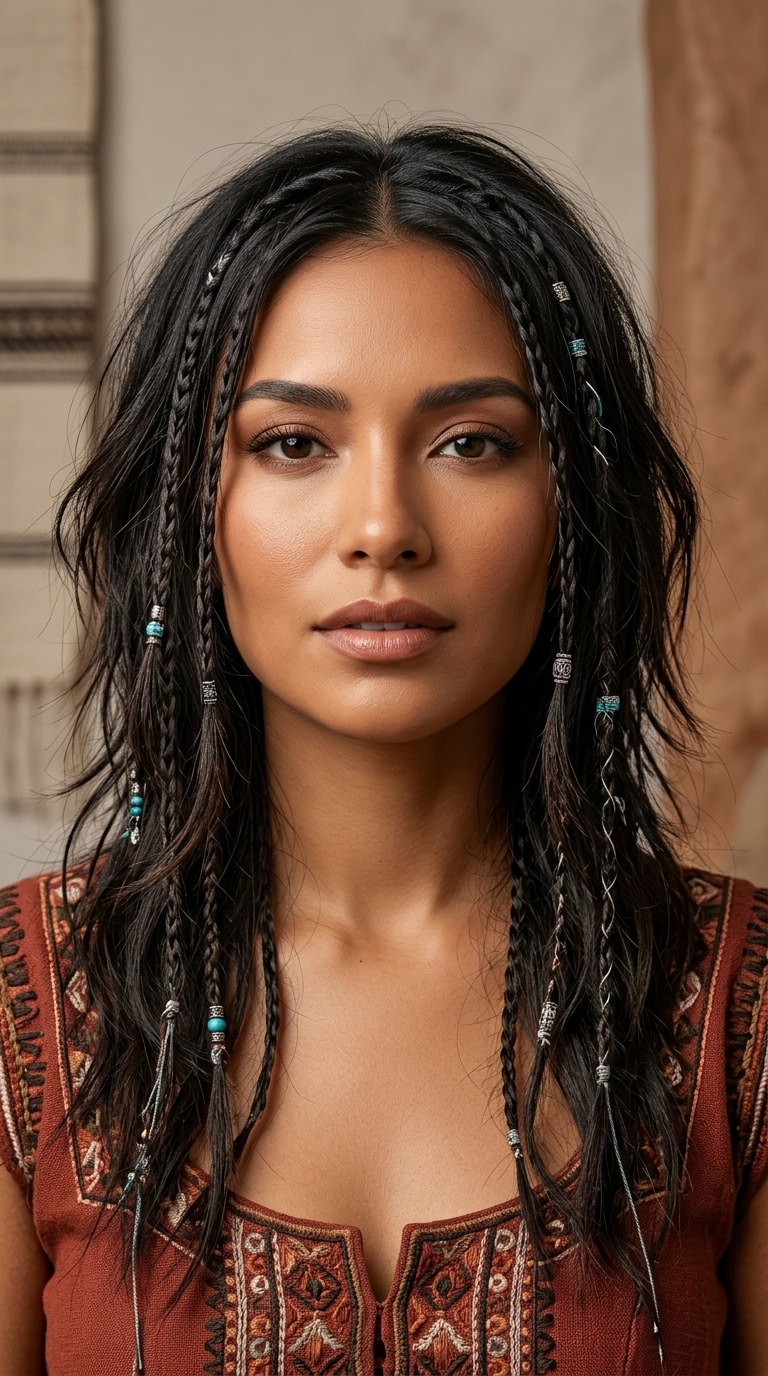 Modern Shag with Micro-Braided Details