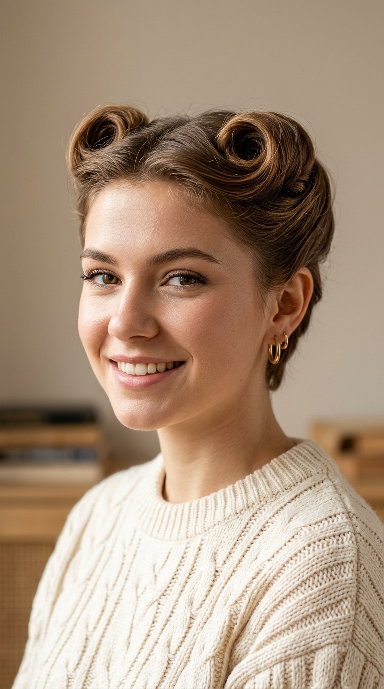 Modern Victory Rolls