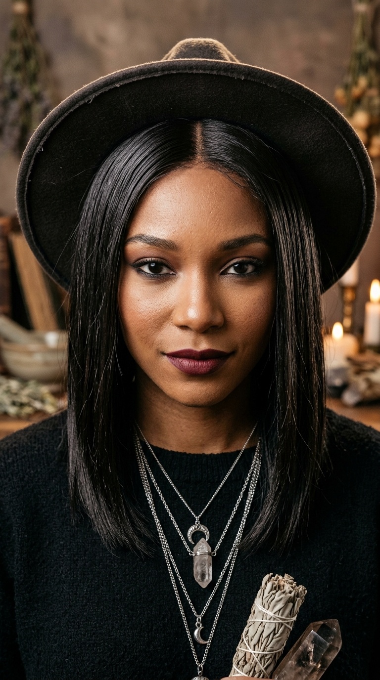 Modern Witch Sleek Middle Part