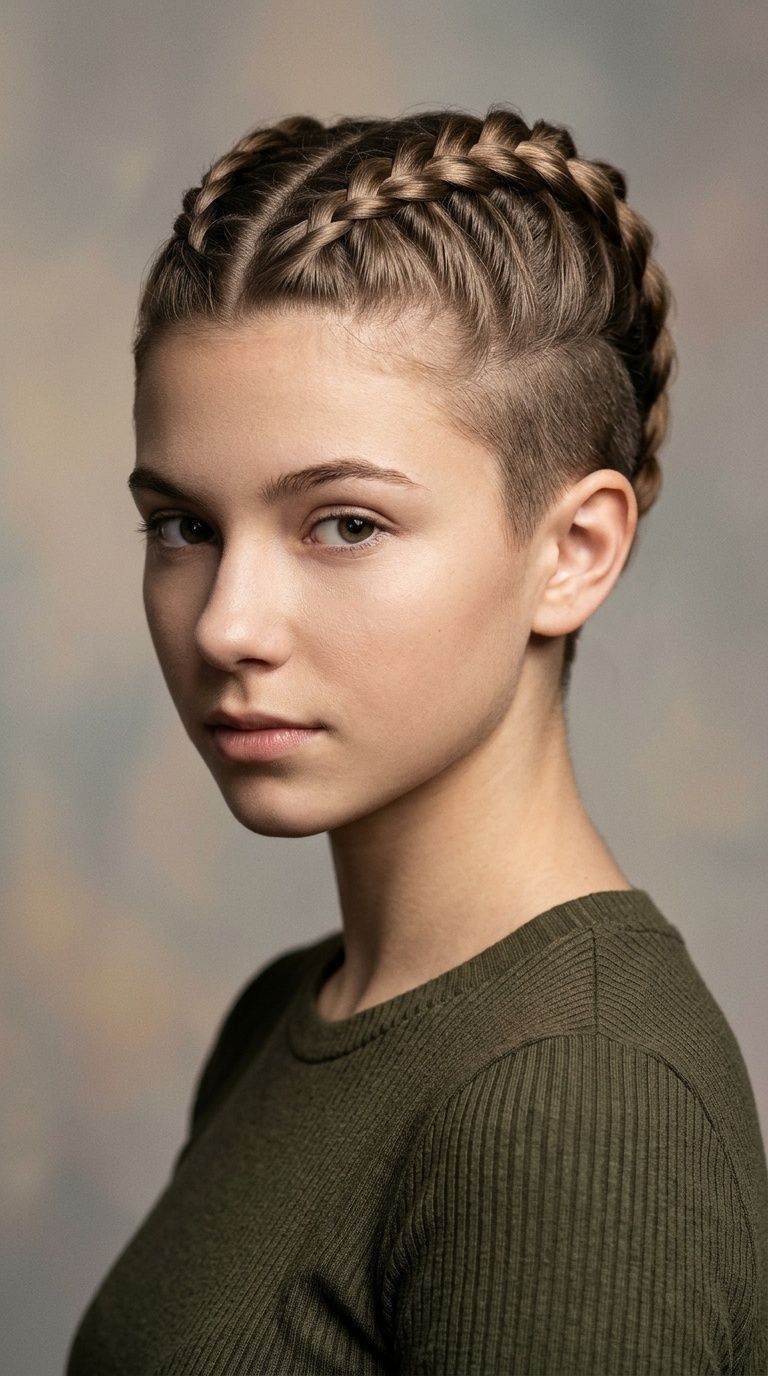 Mohawk Dutch Braid