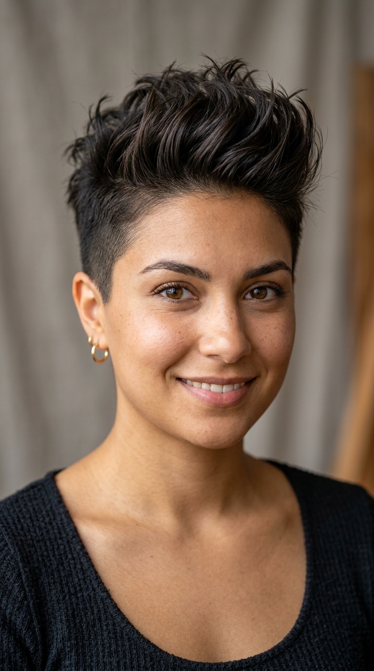 Mohawk-Inspired Pixie