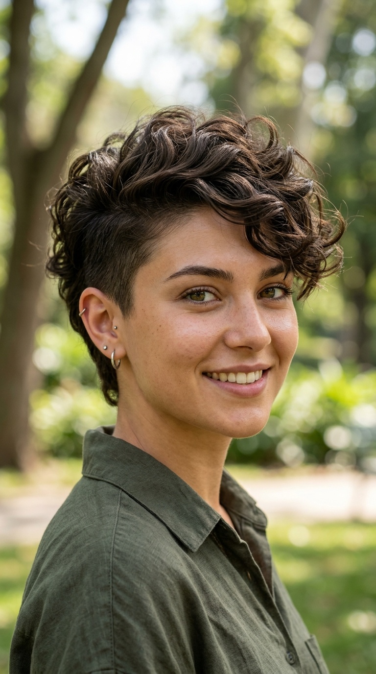 Mohawk-Inspired Pixie