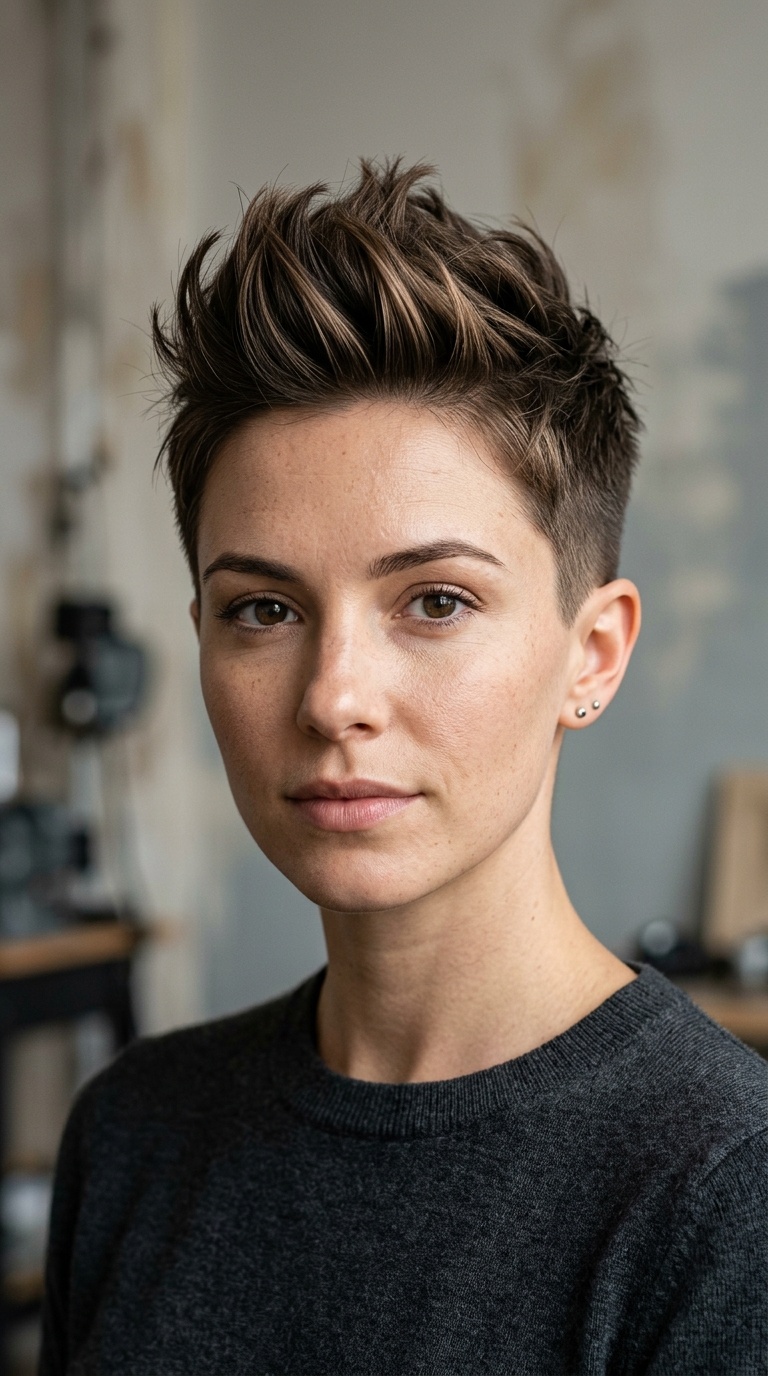 Mohawk-Inspired Pixie