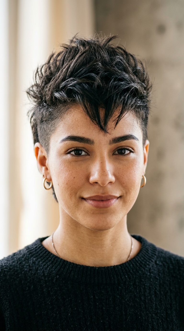 Mohawk-Inspired Pixie