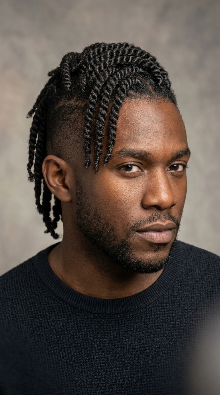 Mohawk Style Twists