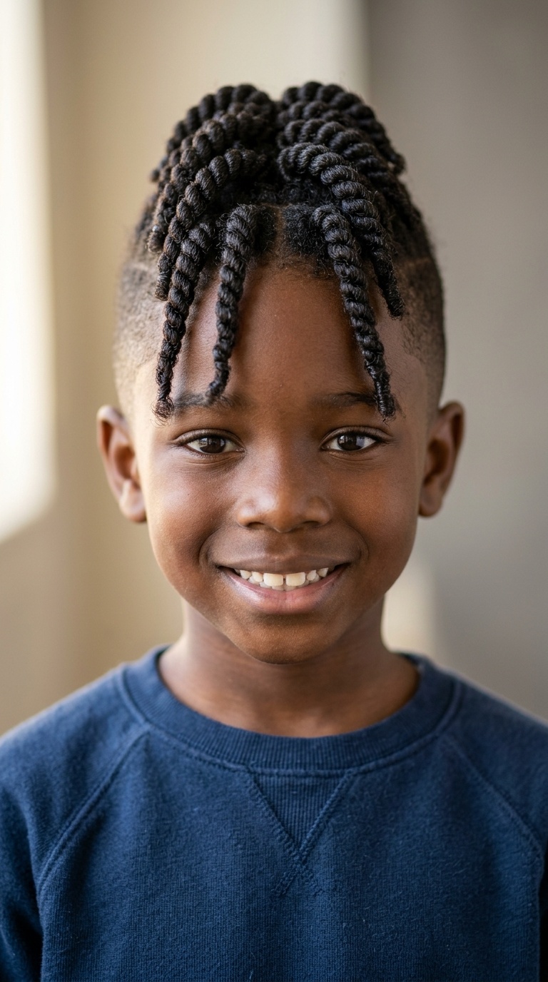 Mohawk Styled Twists
