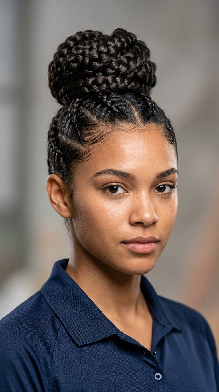 Multi-Braid High Bun
