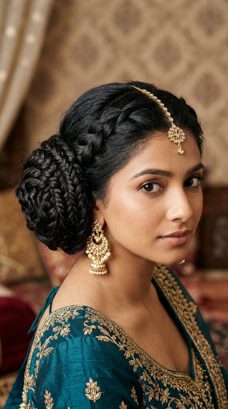 Multi-Braided Intricate Bun