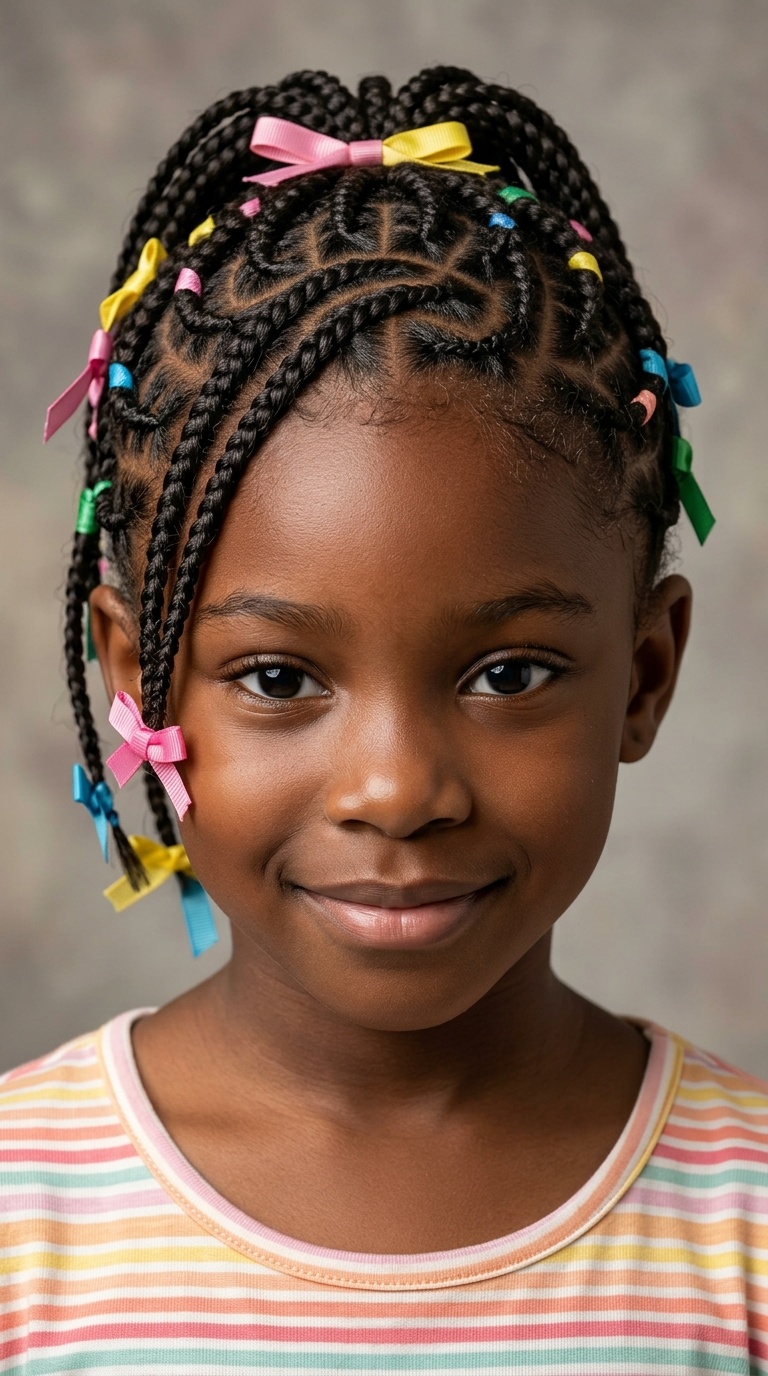 Multi-Directional Small Braids with Ribbons