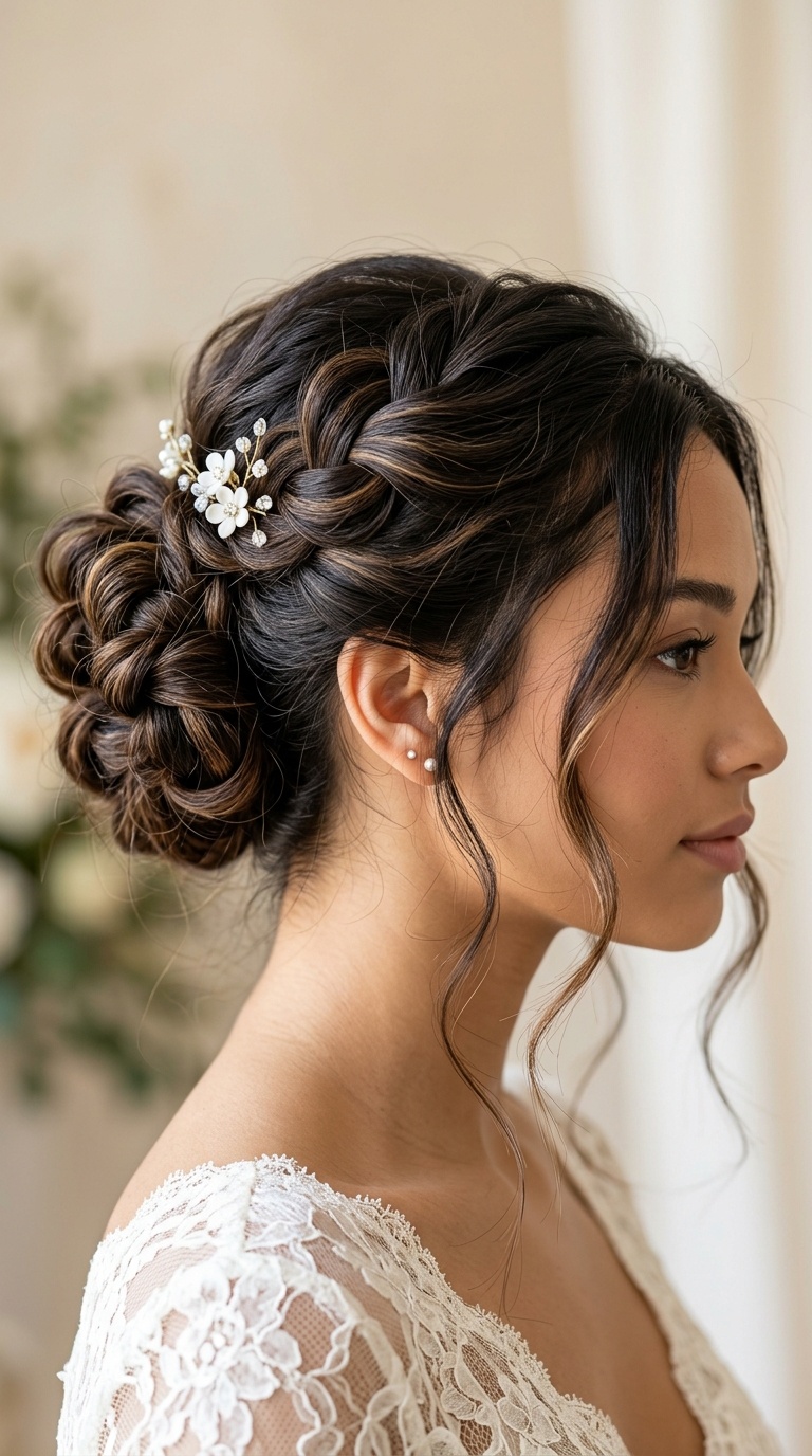 Multi-Knotted Textured Updo