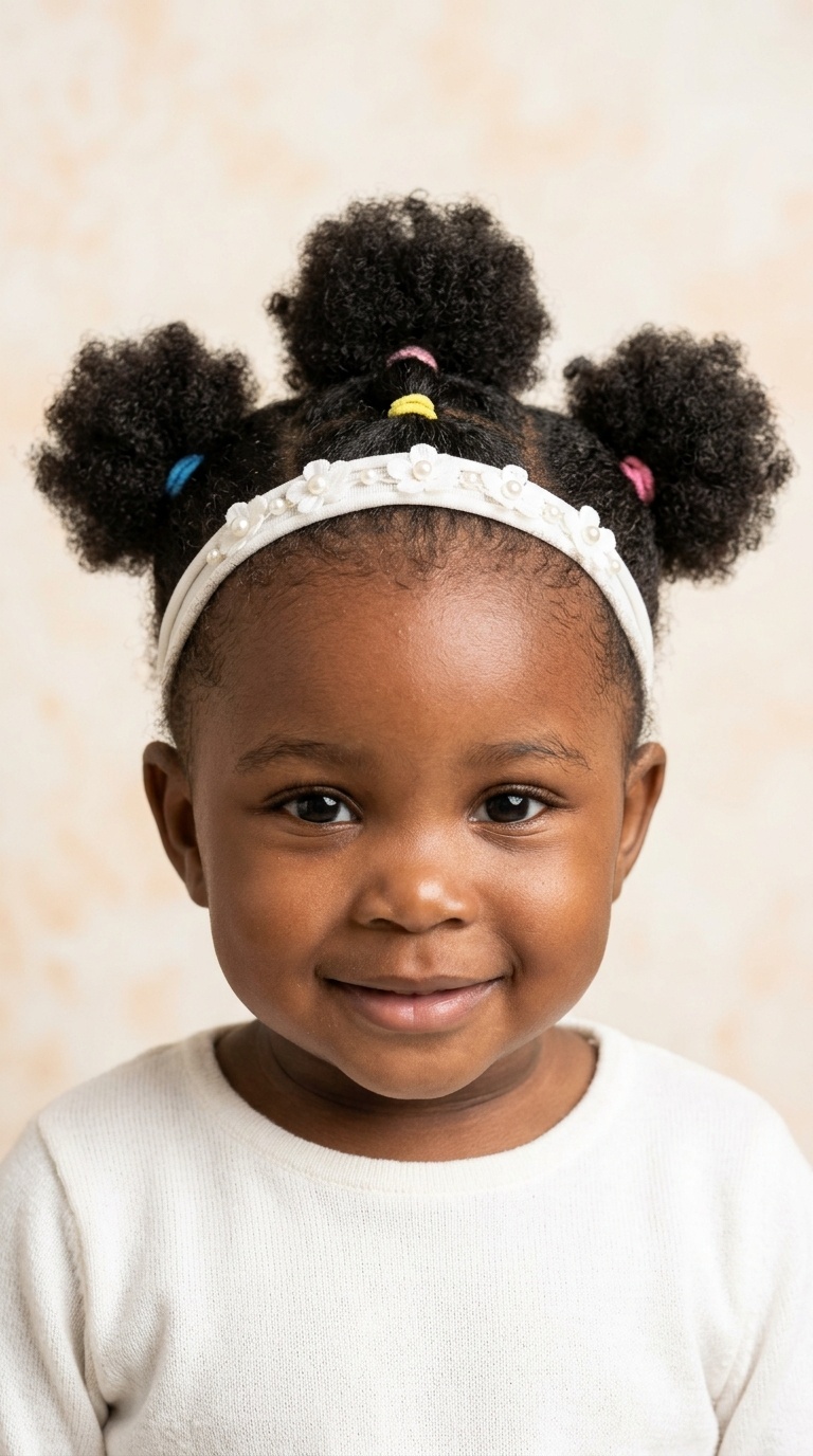 Multi-Puff Headband Style
