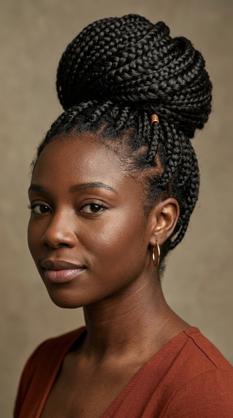 Multi-Strand Braided Bun