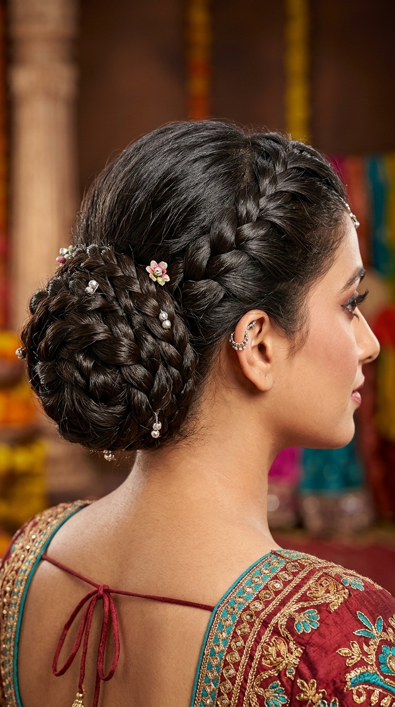 Multi-Strand Braided Bun