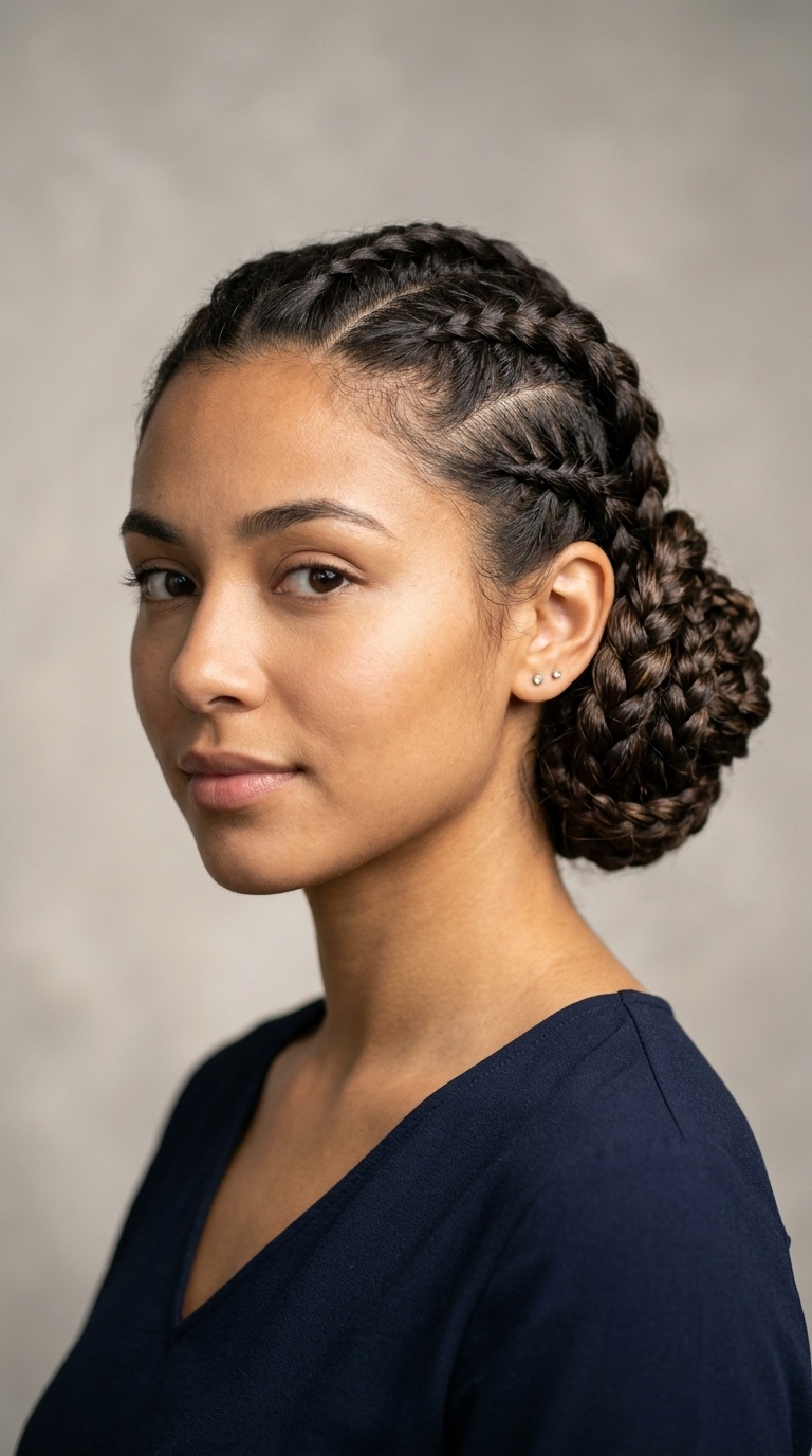 Multi-Strand Braided Chignon