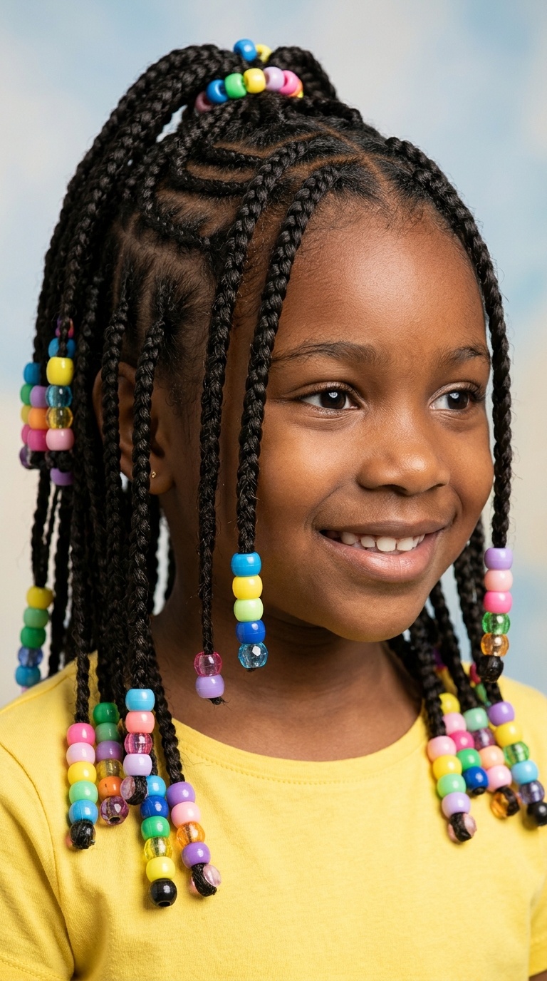 Multi-Texture Braids with Mixed Beads