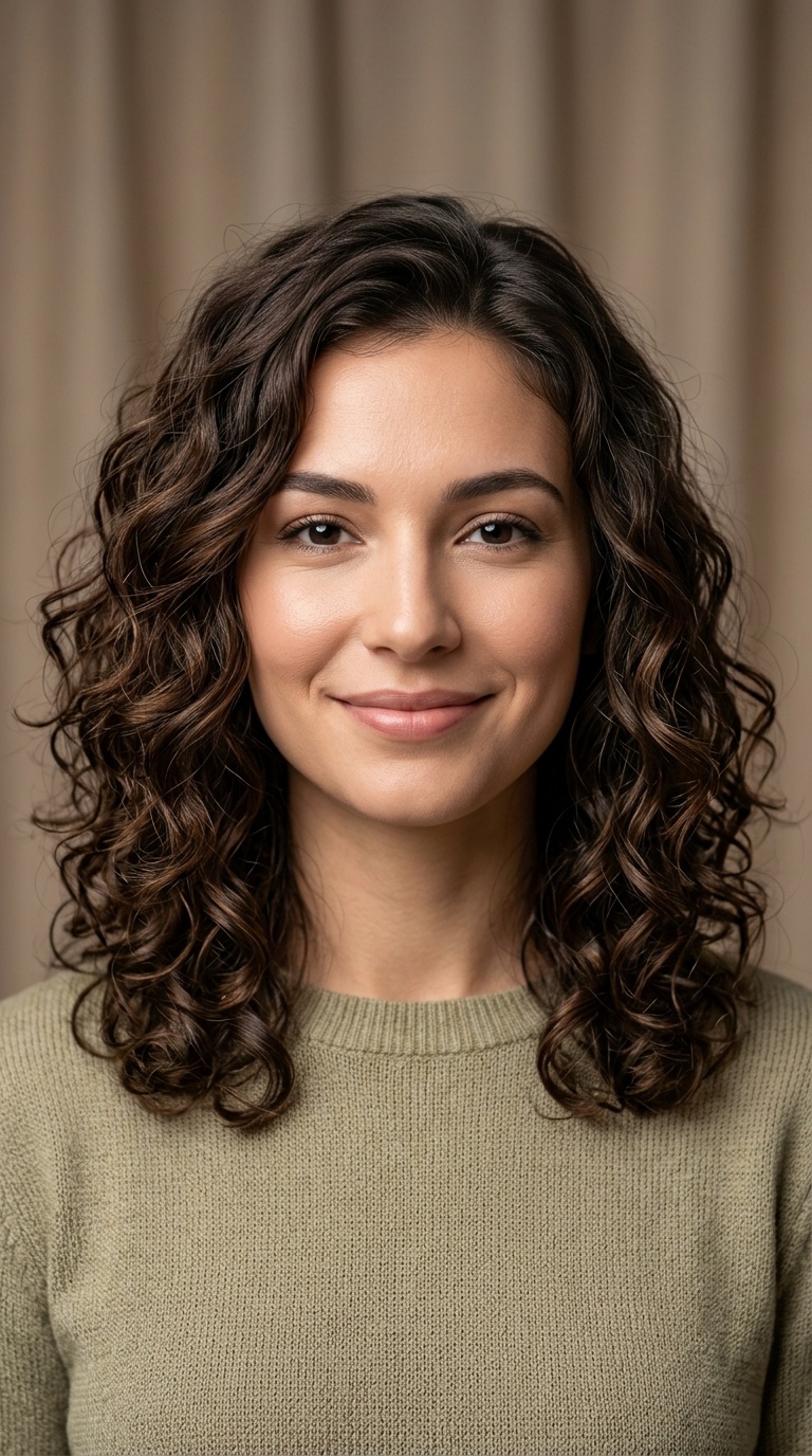 Multi-Textured Perm for Natural Looks