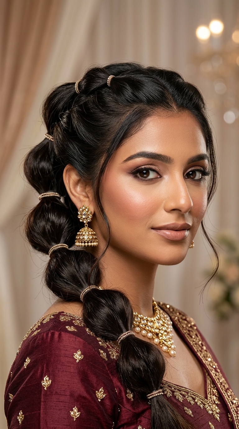 Multi-Tiered Bubble Braid
