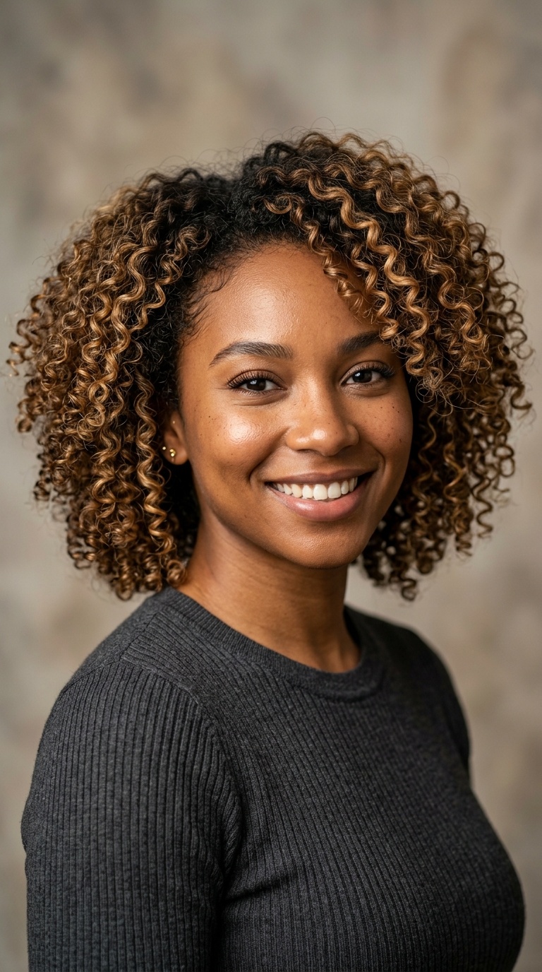 Multi-Tonal Balayage Curls