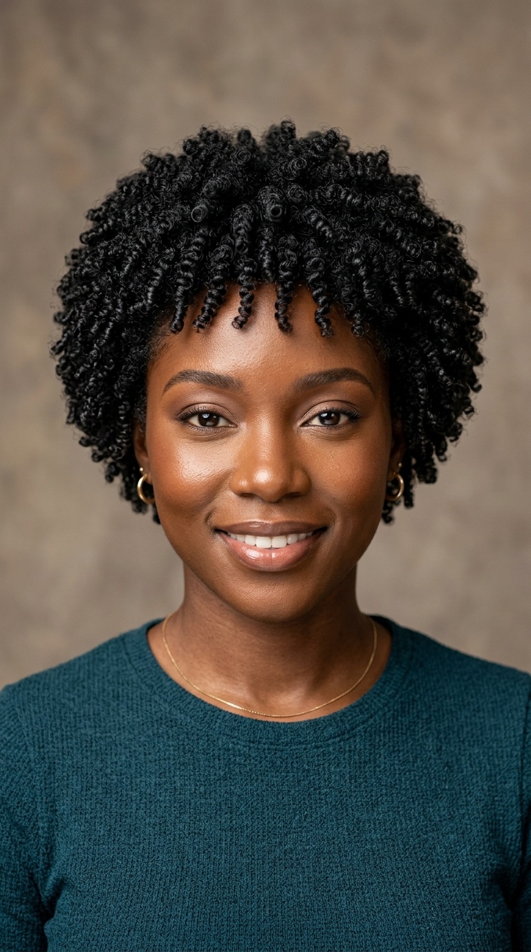Natural Coils Mini-Afro