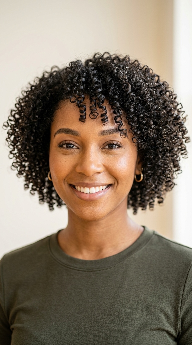Natural Curls with Definition