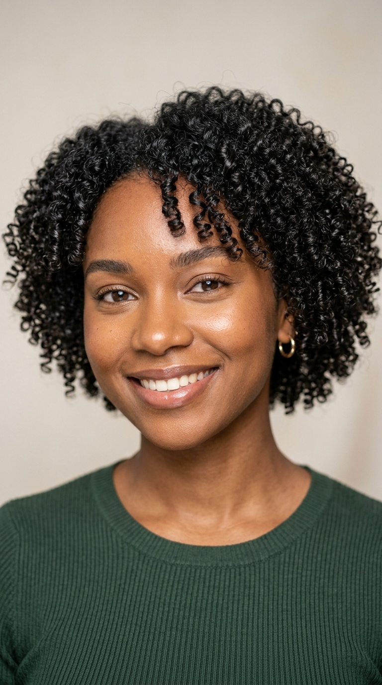 Natural Curls with Moisture Glow