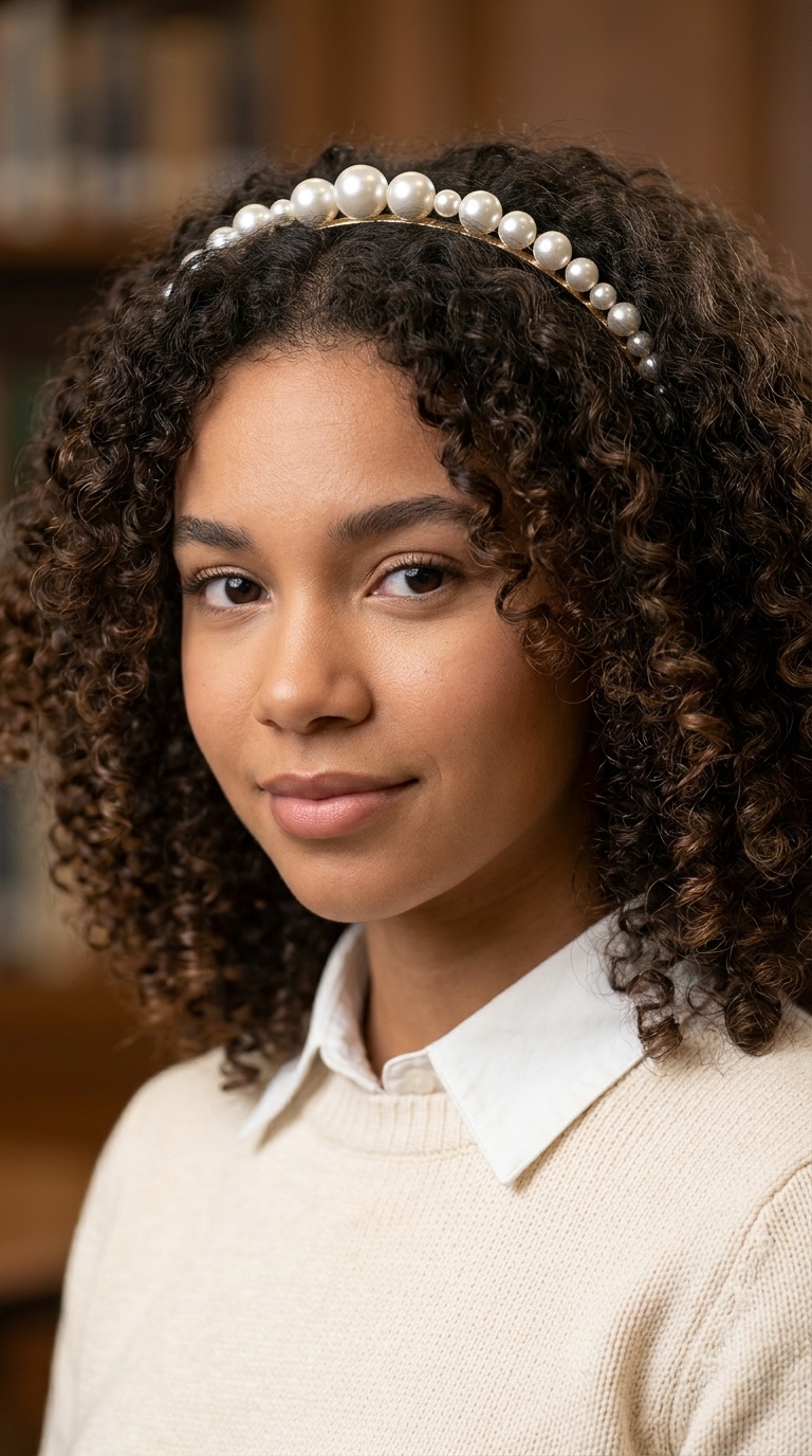Natural Curls with Volume