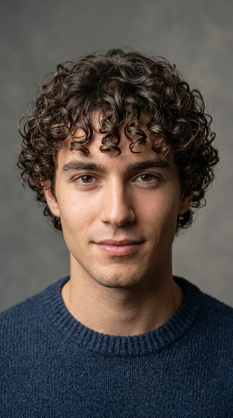 Natural Curly Fringe
