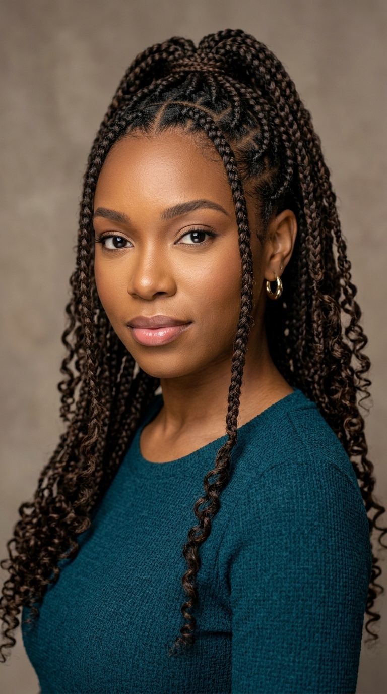 Natural Goddess Braids